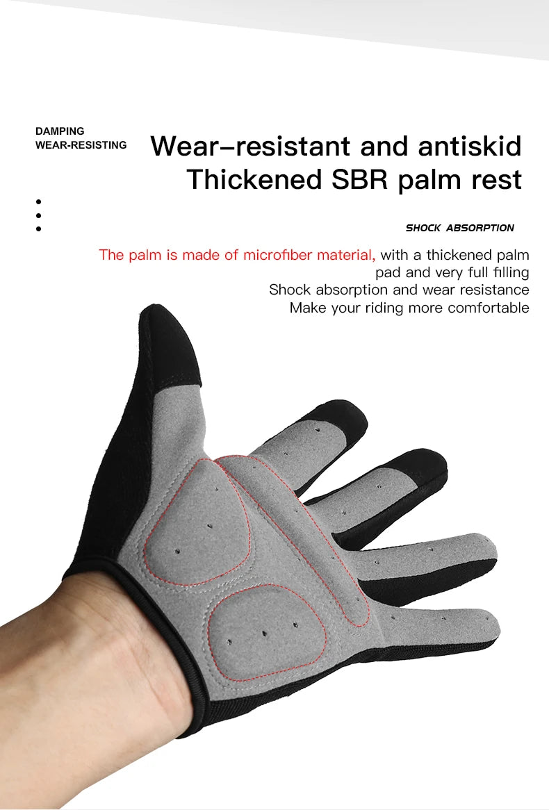 Thermal Gloves for Men - Shockproof, Touchscreen