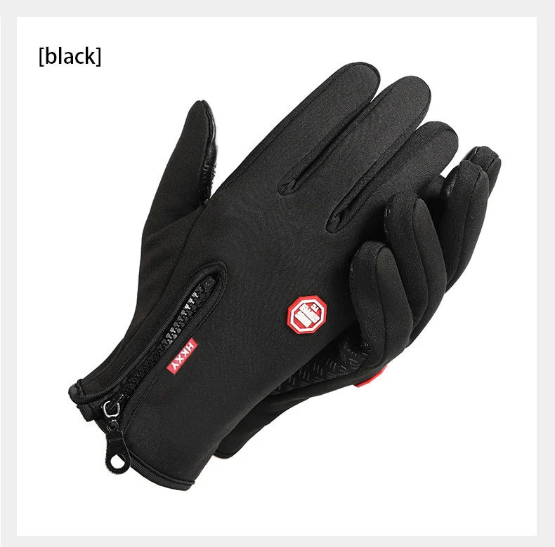 Men's Thermal Gloves - Winter Grip, Anti-Slip & Touchscreen