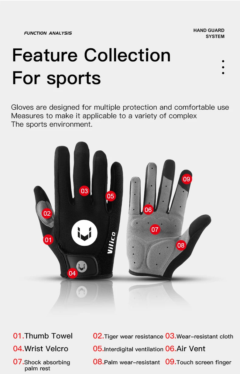 Thermal Gloves for Men - Shockproof, Touchscreen