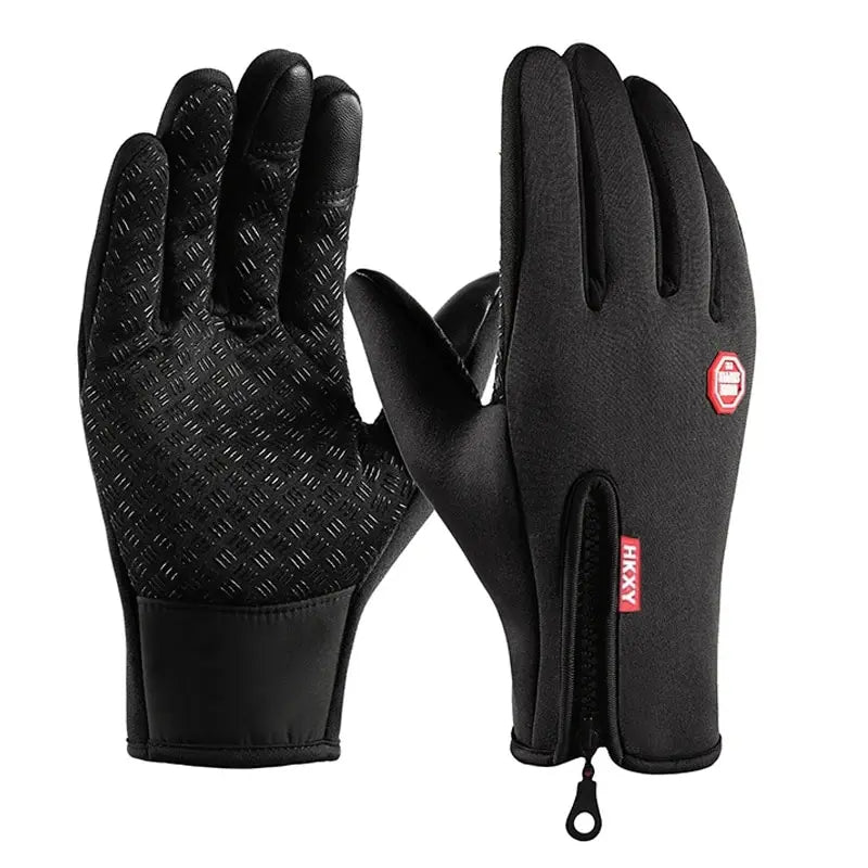 Men's Thermal Gloves - Winter Grip, Anti-Slip & Touchscreen